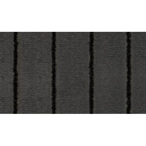 Lodní koberec  Teak uhel s černým pruhem