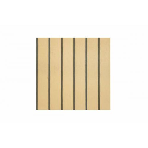 Blond teak s černým pruhem